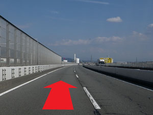 国道１号線高架